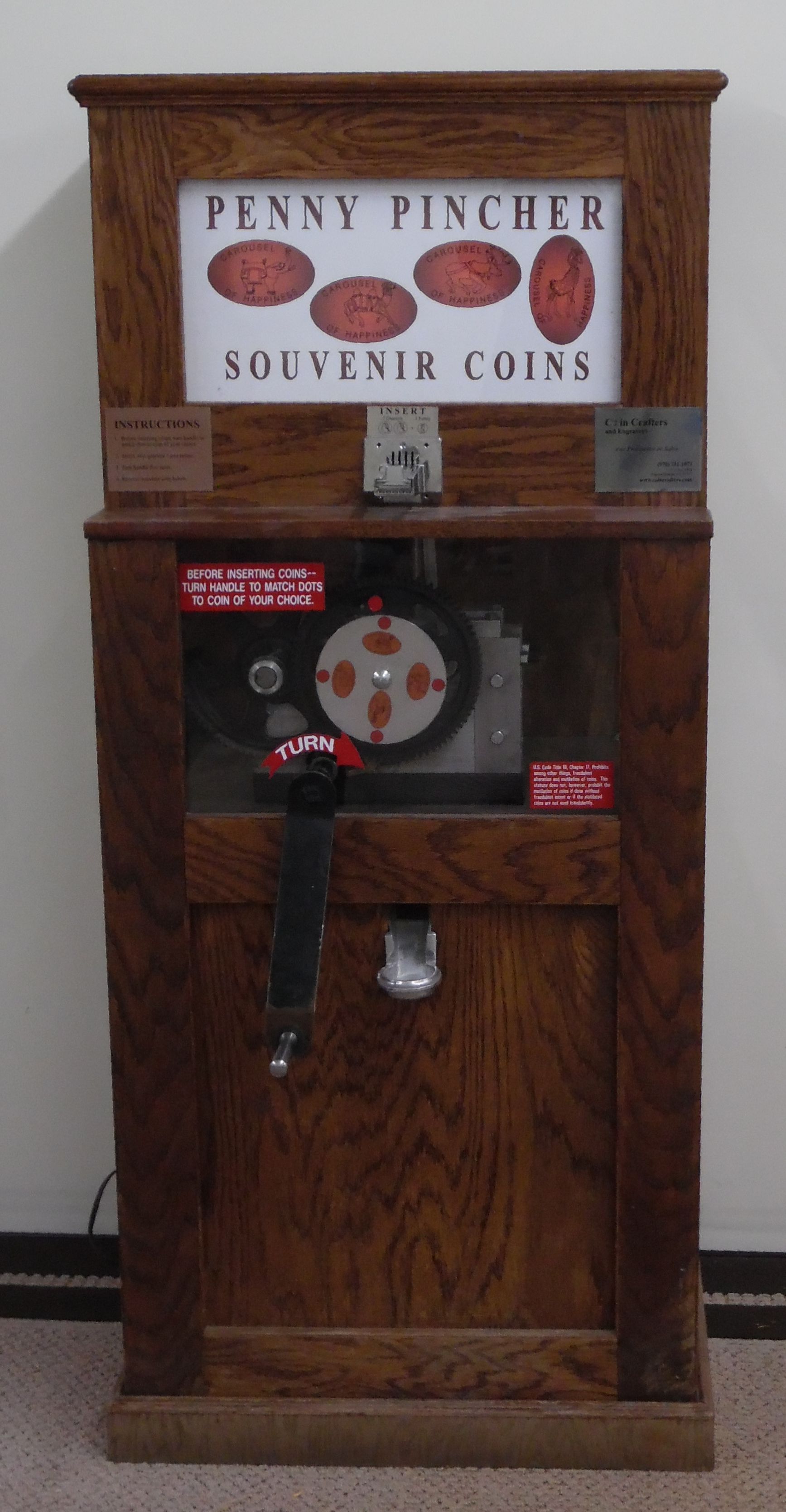 Elongated Penny Machine