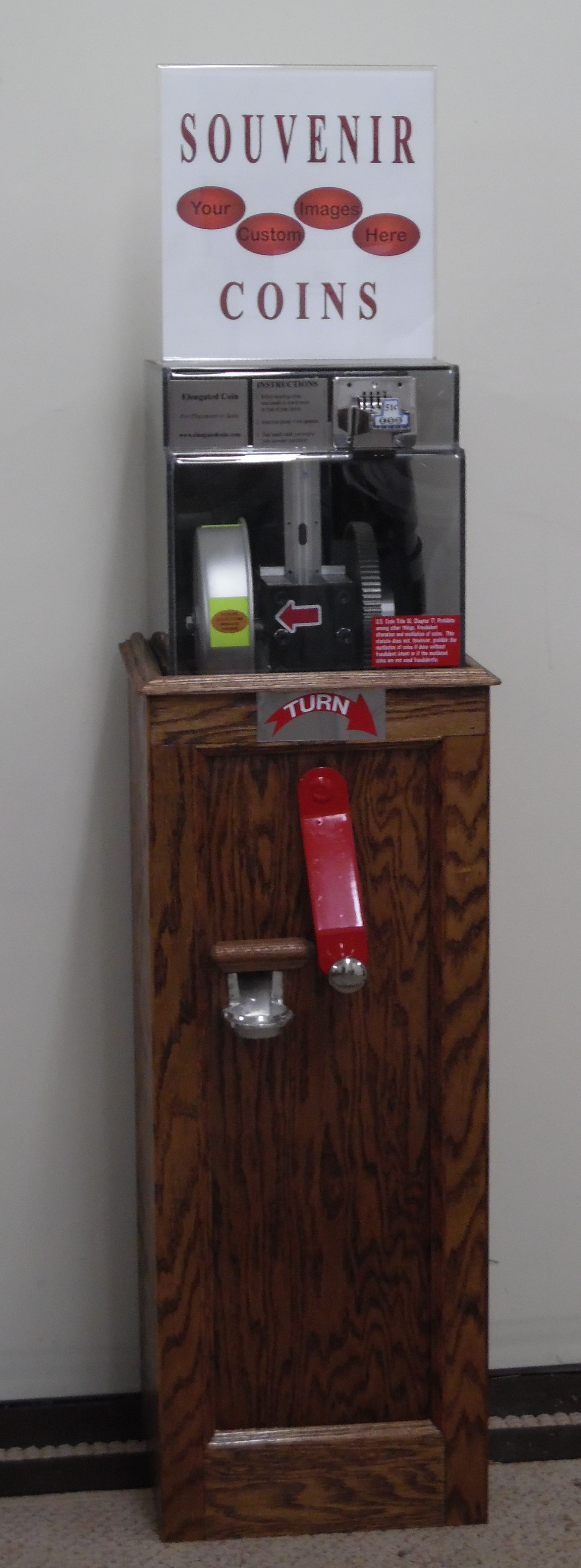 Multiple design penny press